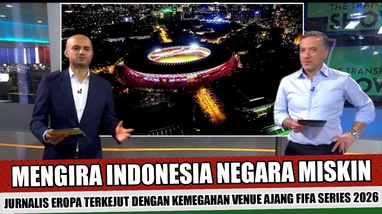PADAHAL BELUM MULAI~MEDIA EROPA SUDAH DI BUAT KAGUM DENGAN KEMEGAHAN STADION AJANG FIFA SERIES 2026