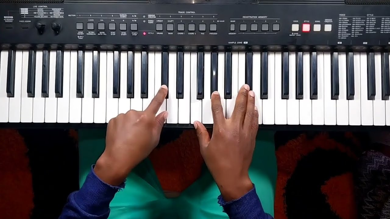The easy way to play 🎹 || e jwale ketla goroga, by kgotso ft spirit of praise || #lessons #piano