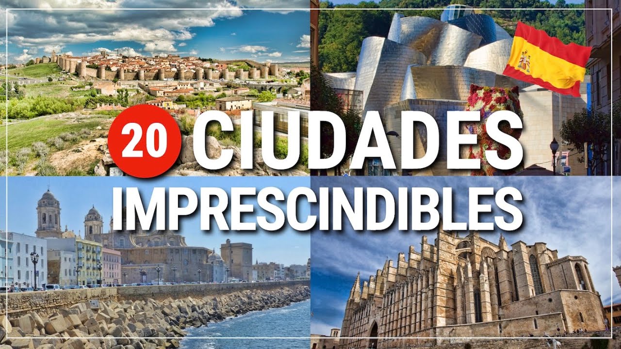 ➤ 20 ciudades IMPRESCINDIBLES de ESPAÑA ❤️ 🇪🇸 #013