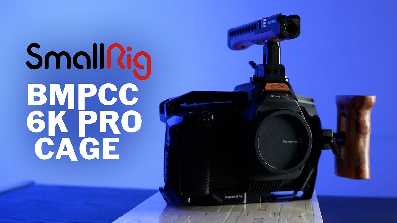SmallRig Cage UNBOXING and RIG BUILD for the Blackmagic Pocket Cinema Camera 6K Pro!