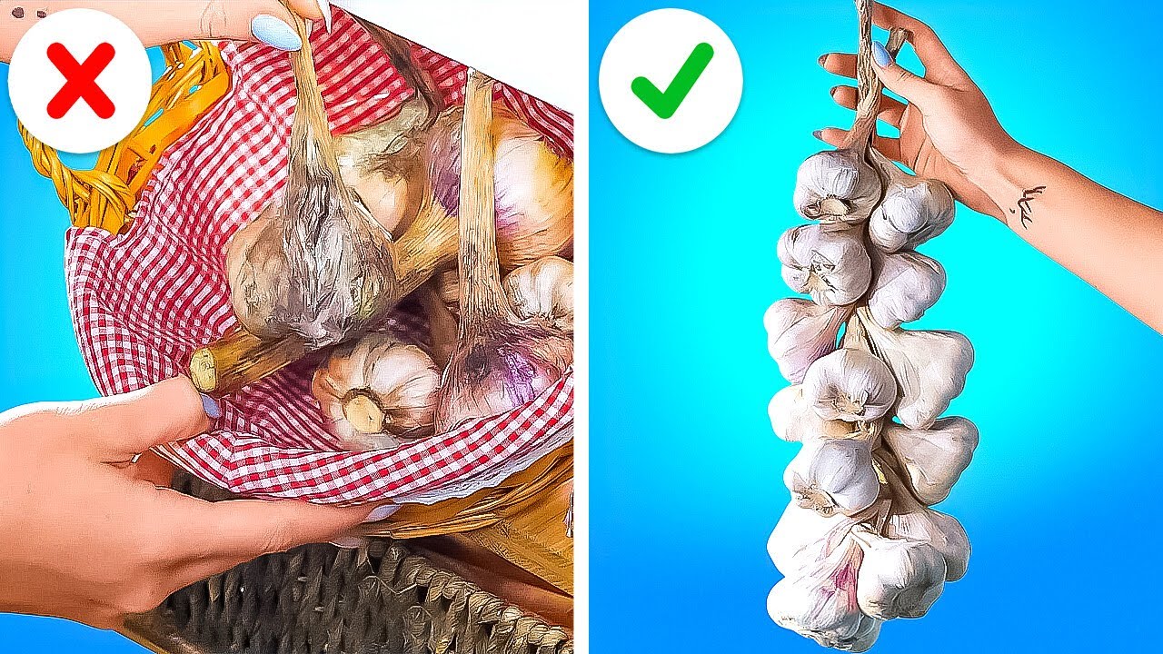 Mantieni il tuo cibo FRESCO pi&ugrave; a lungo con questi semplici trucchi di conservazione!