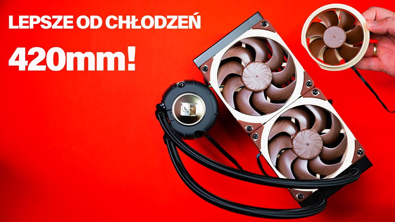 To AiO 240mm nie ma PRAWA być TAK wydajne | Noctua NL-LC1-24