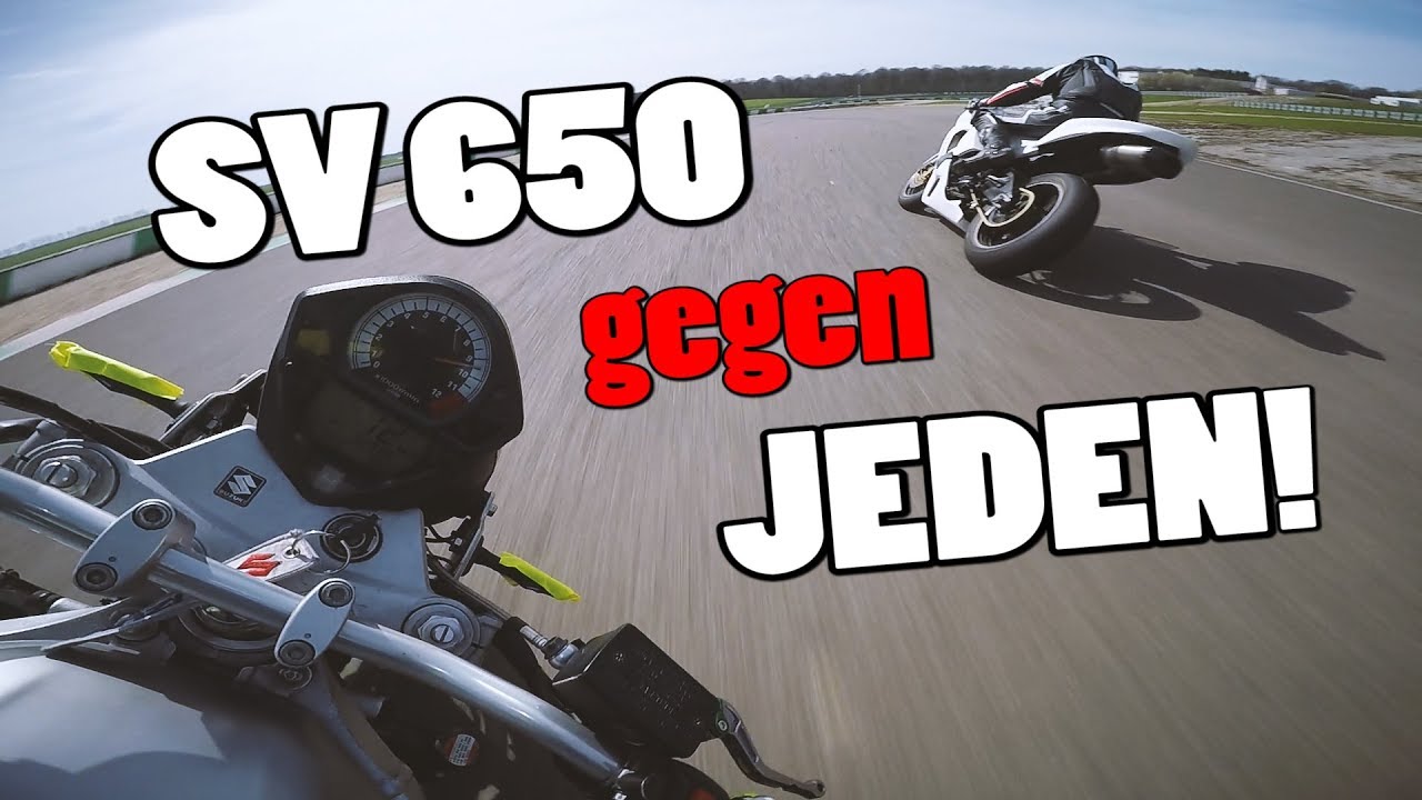 Suzuki SV 650 kämpft gegen die Großen in Mettet