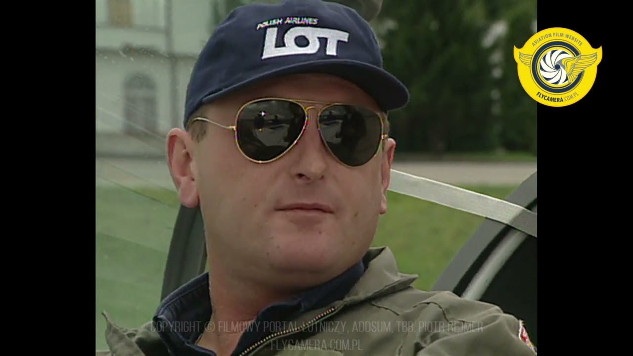 pilot Janusz Kasperek Extra 300 wywiad -  Dęblin 1998 r.