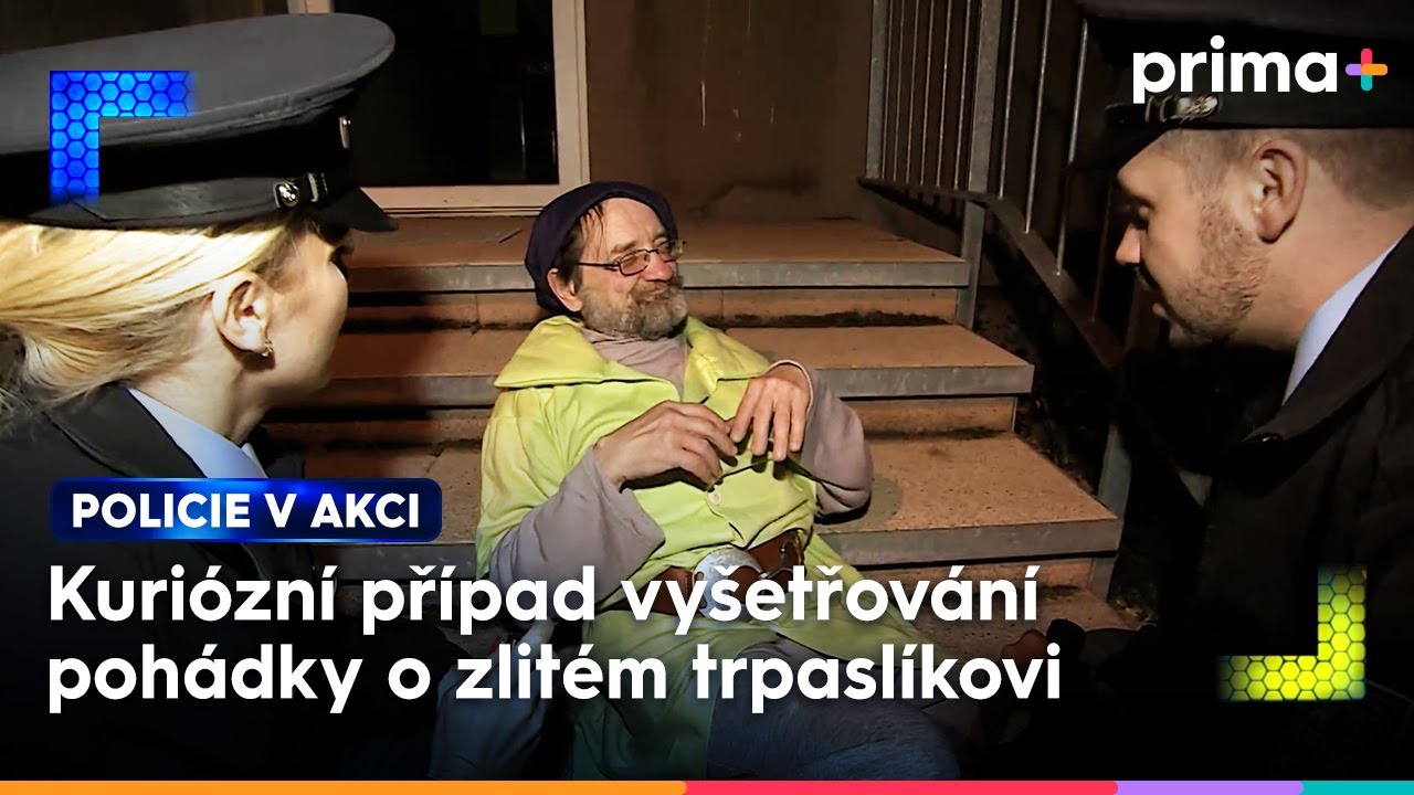 Poh&aacute;dka o zlit&eacute;m trpasl&iacute;kovi, kter&yacute; vypadnul z okna | Policie v akci