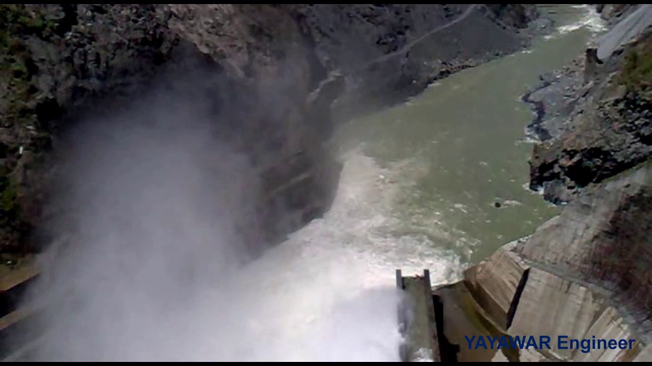 [HD]Awesome view of Baglihar Dam |Jammu & Kashmir | Chenab River|