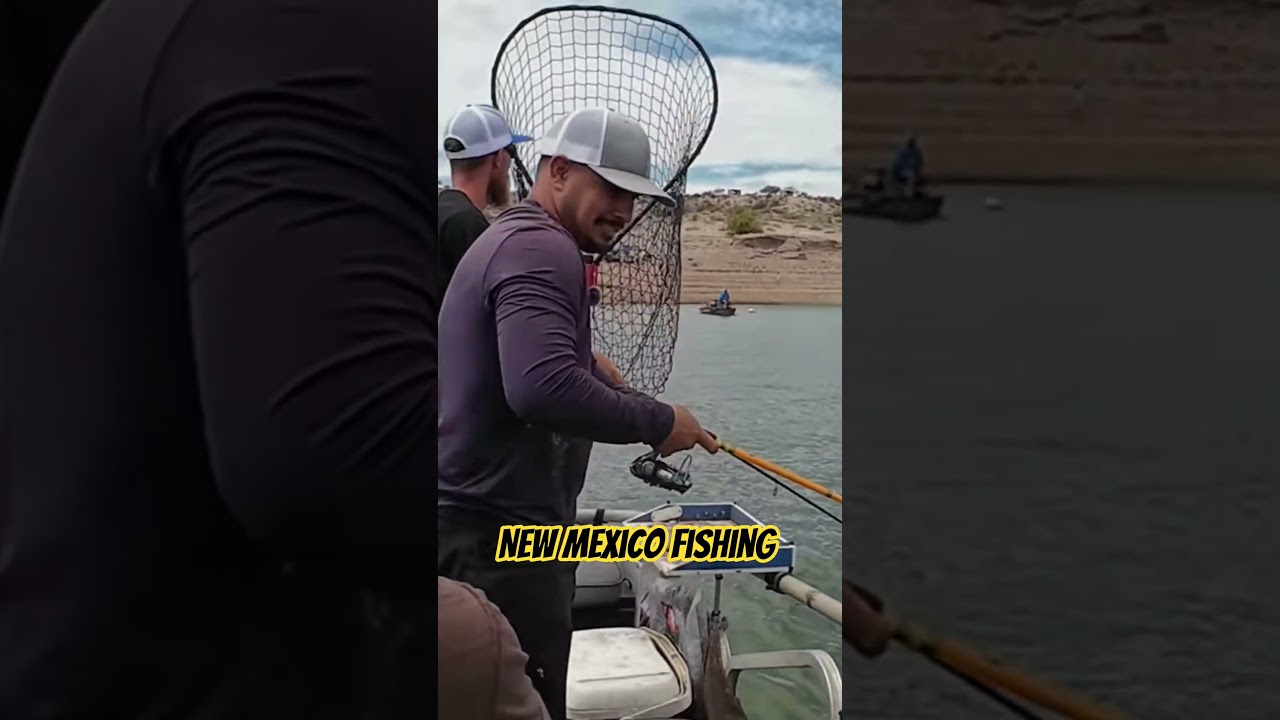 Fishing Elephant Butte Lake #pesca #fishingover40 #outdooradventure #luxuryadventures