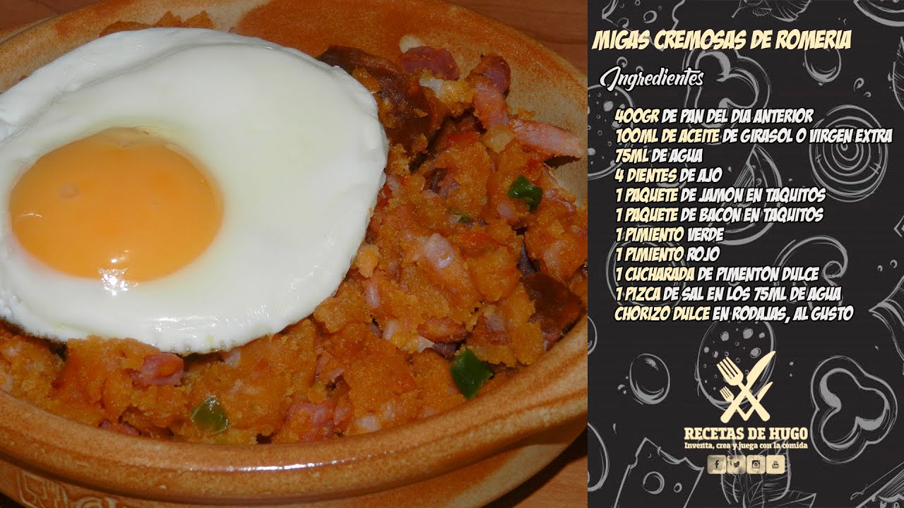 Migas Cremosas de Romería en Monsieur Cuisine Plus