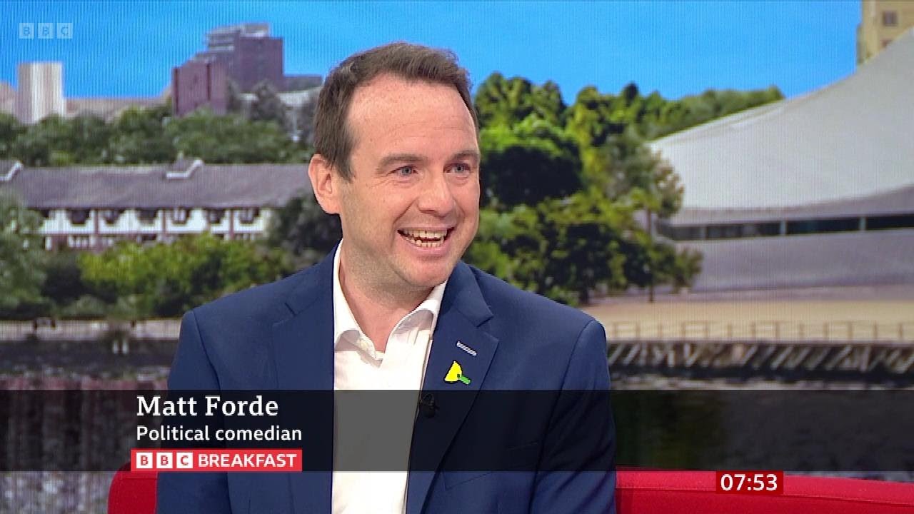 Matt Forde (Political  Comedian) Chats About His Cancer Diagnosis On BBC Breakfast [22.07.2024]