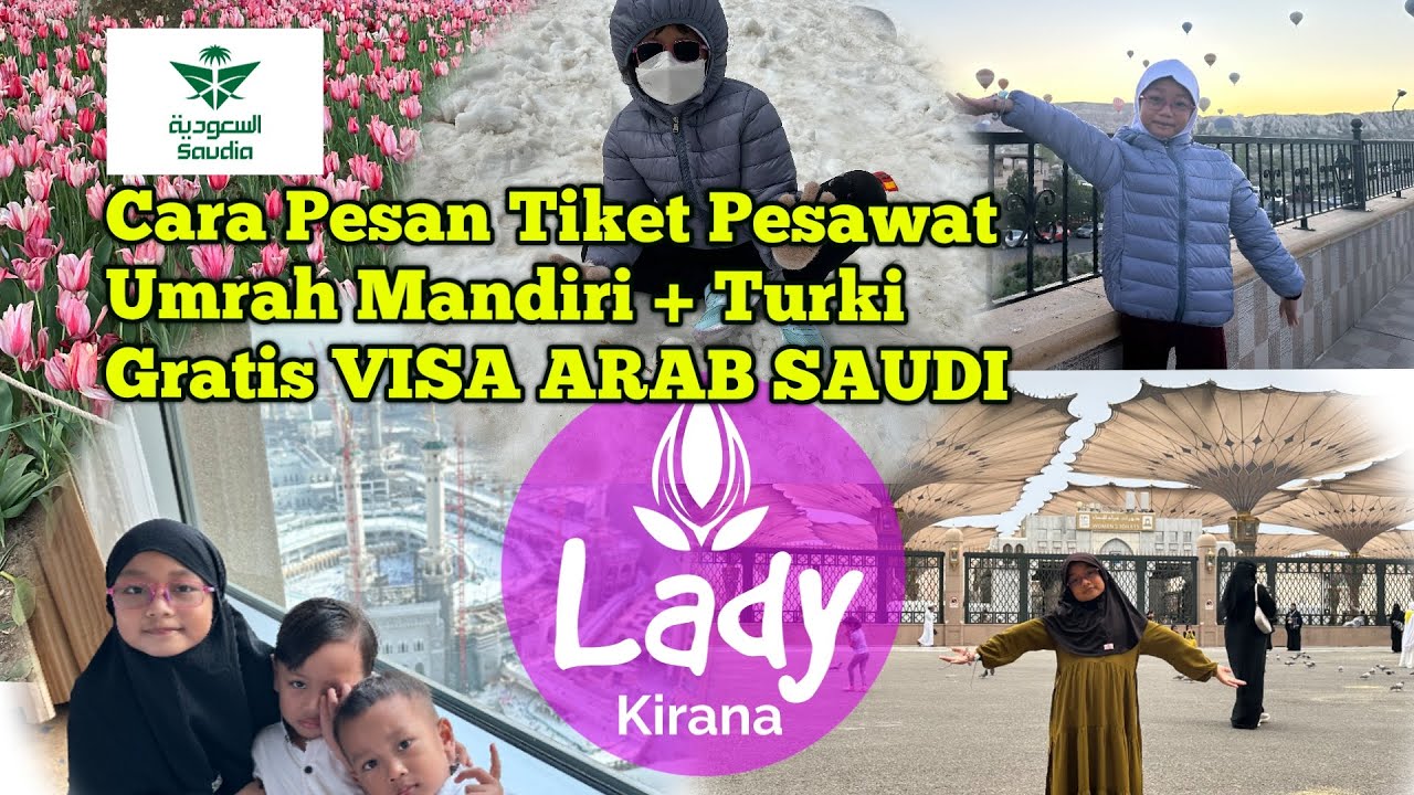 TUTORIAL PESAN TIKET PESAWAT UMRAH MANDIRI - Saudia Airlines