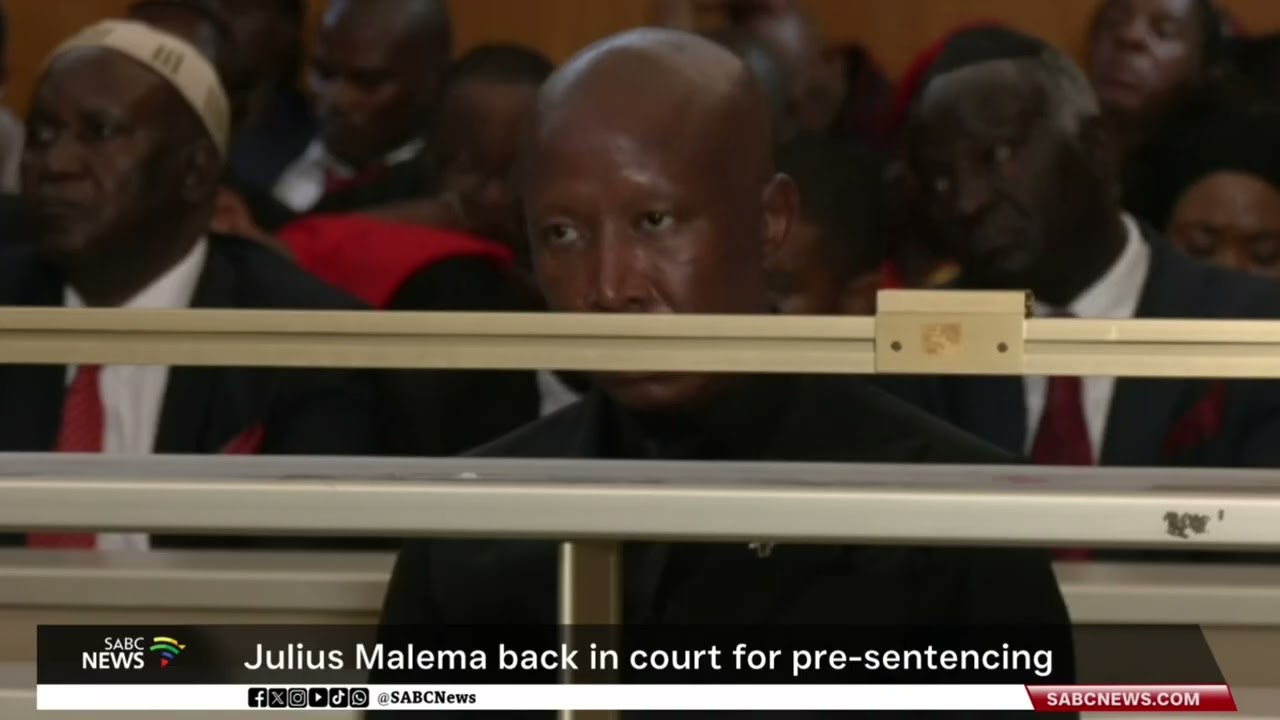 Pres-Sentencing of EFF Leader, Julius Malema 