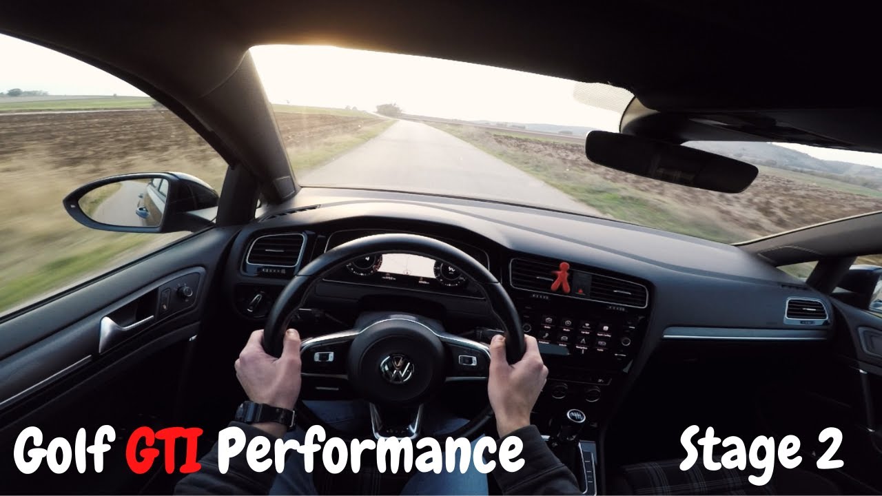 Volkswagen Golf 7.5 GTI Performance Manual [Stage 2] - POV Drive | Cars by Vik