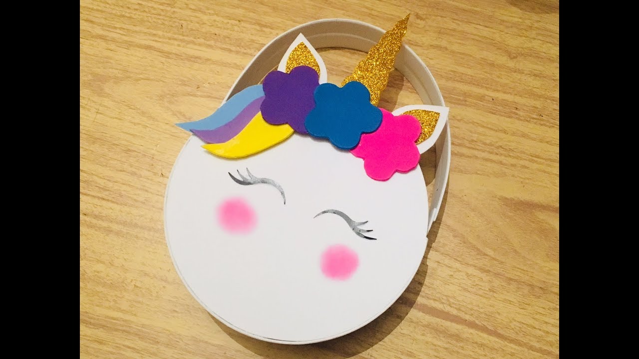 DIY: Bolsa unicornio foamy/ dulcero/ unicorn/ 30 de abril