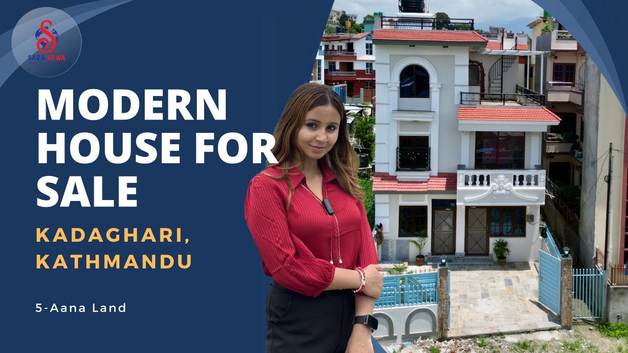 Beautiful Luxurious Semi Bunglow On Sale At Kadaghari Kathmandu. Near By Suncity Apartment.