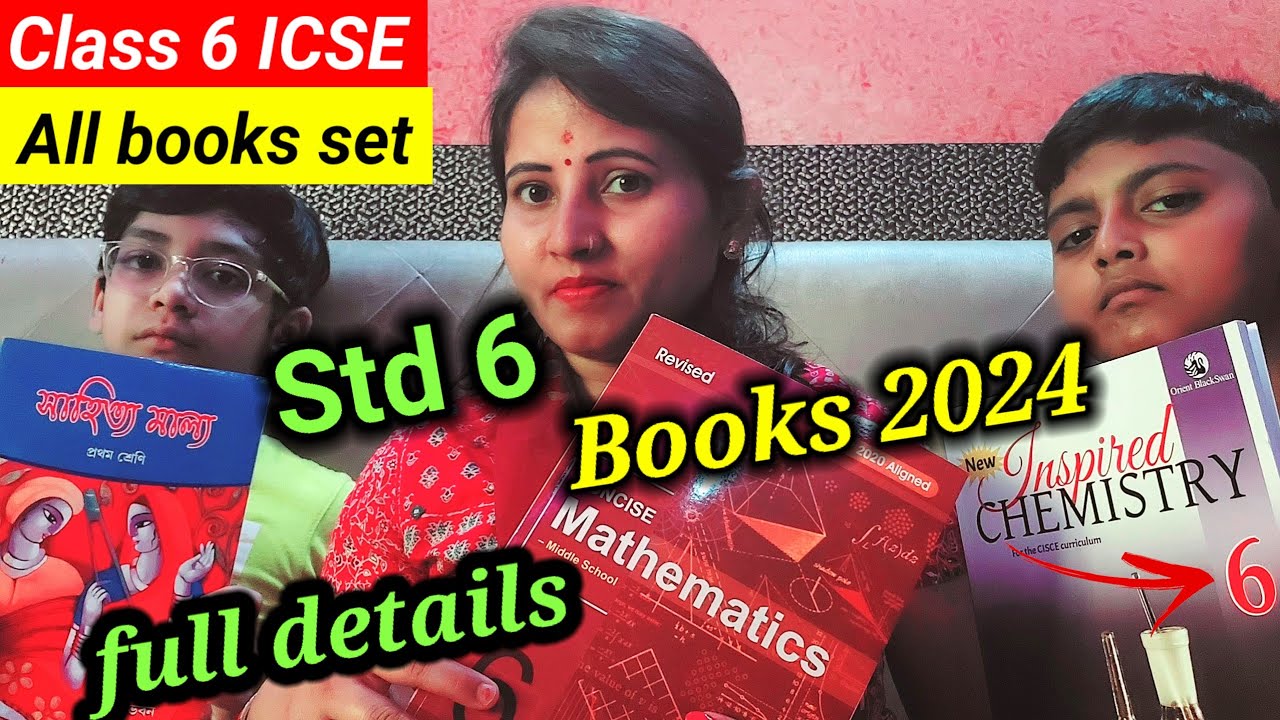Class 6 ICSE Books 2024 | Icse books for class 6 | Std 6 books 2024 Unboxing Review & Price