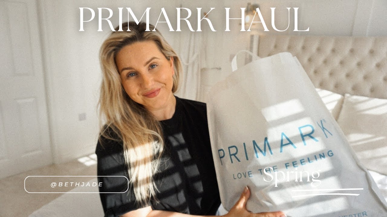 PRIMARK HAUL | Spring new in April 2024, Shop with me & Try on