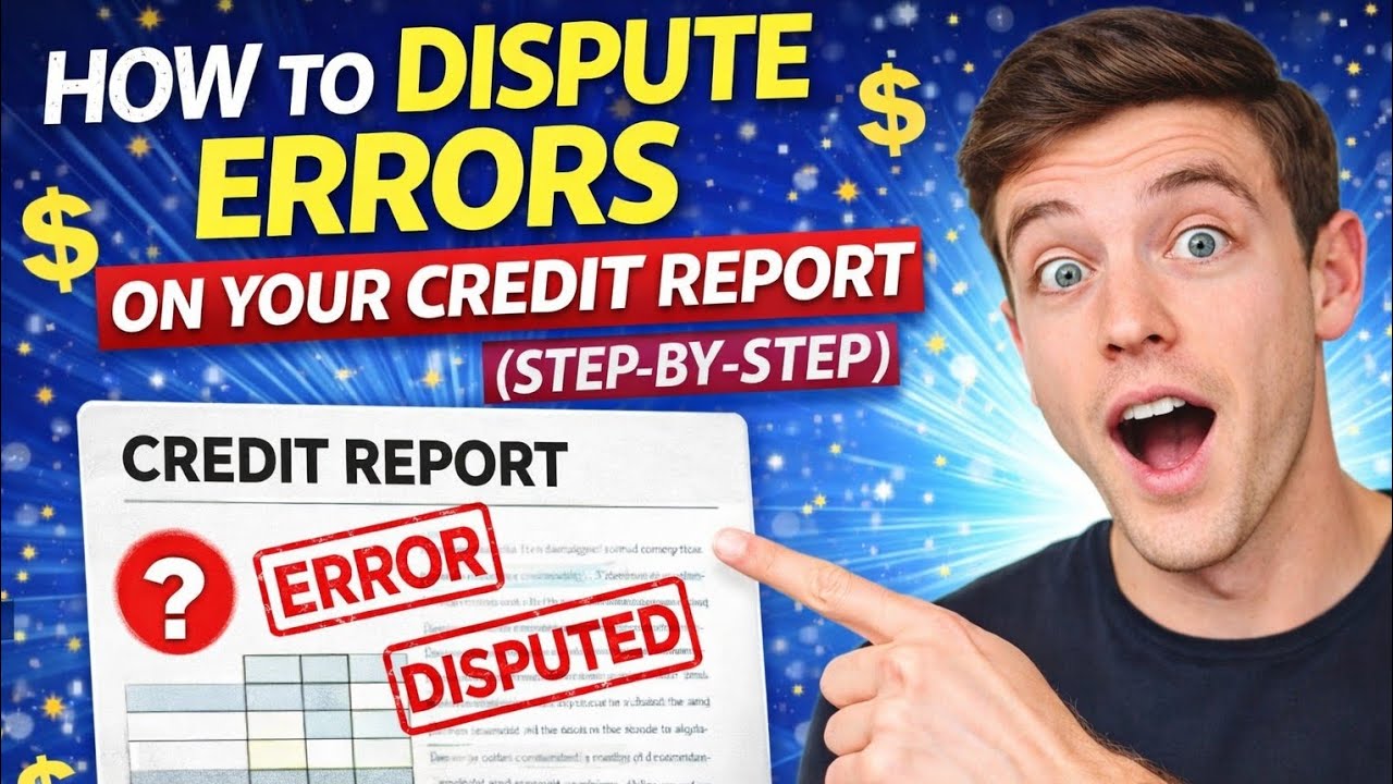 How to Dispute Errors on Your Credit Report (Step-by-Step) 2026 | CreditFix USA 