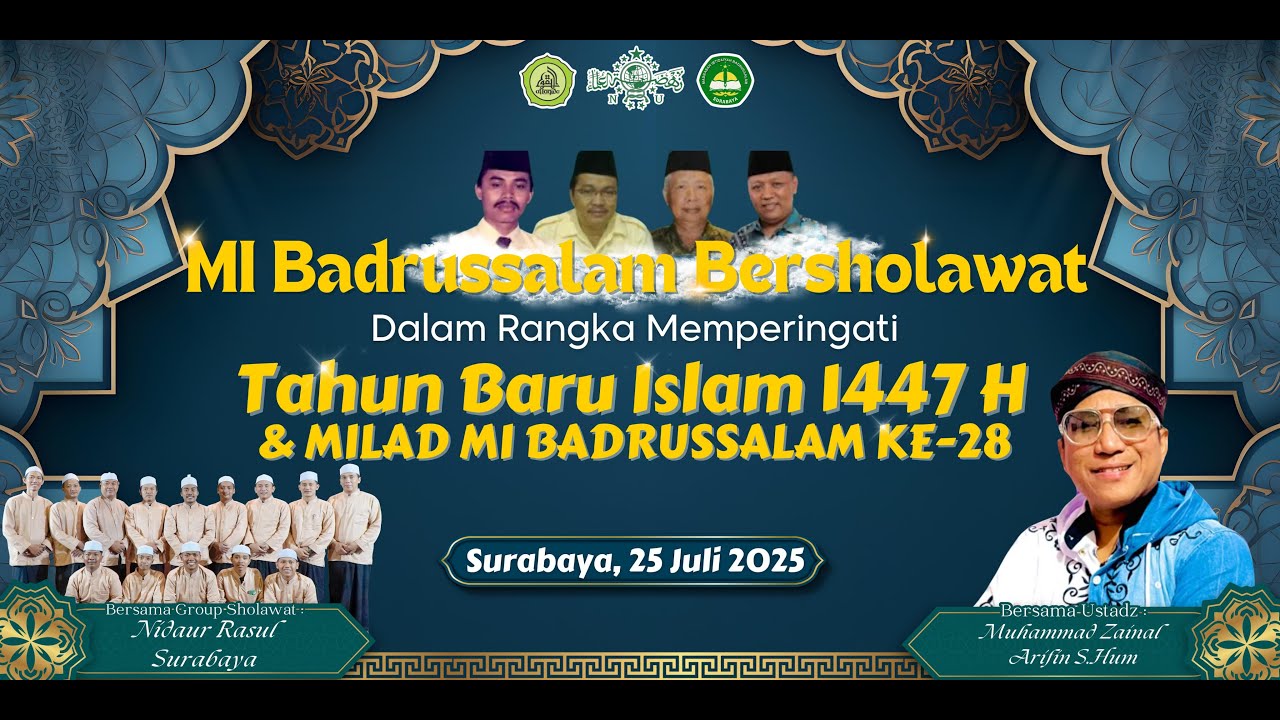 🔴(LIVE) MI BADRUSSALAM BERSHOLAWAT - TAHUN BARU ISLAM 1447 H & MILAD MI BADRUSSALAM KE 28