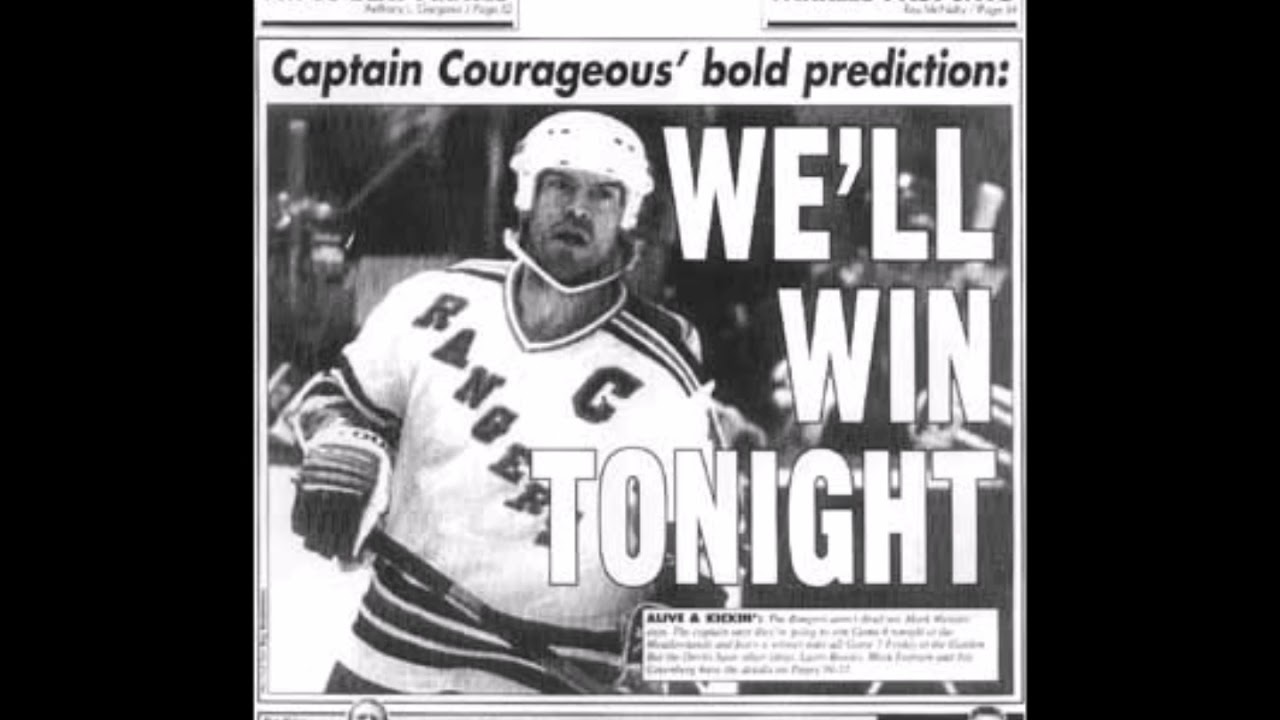 1994-Rangers vs  Devils, Game 6 (Mark Messier Guarantee Game!-WFAN)