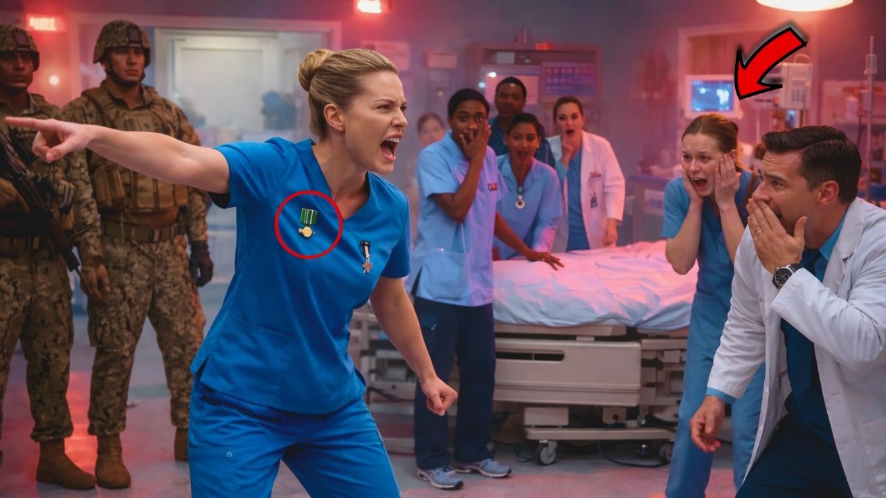 Nadie sabía que la nueva enfermera era comandante de combate, y todos quedaron en shock total shock!