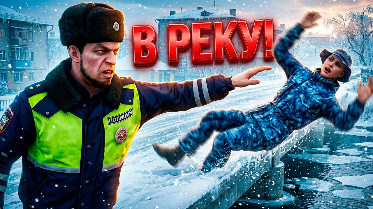 СКИНУЛ БЫДЛО С МОСТА! 😱 ЖЕСТКИЙ ПАТРУЛЬ ДПС В GTA5RP (RMRP)
