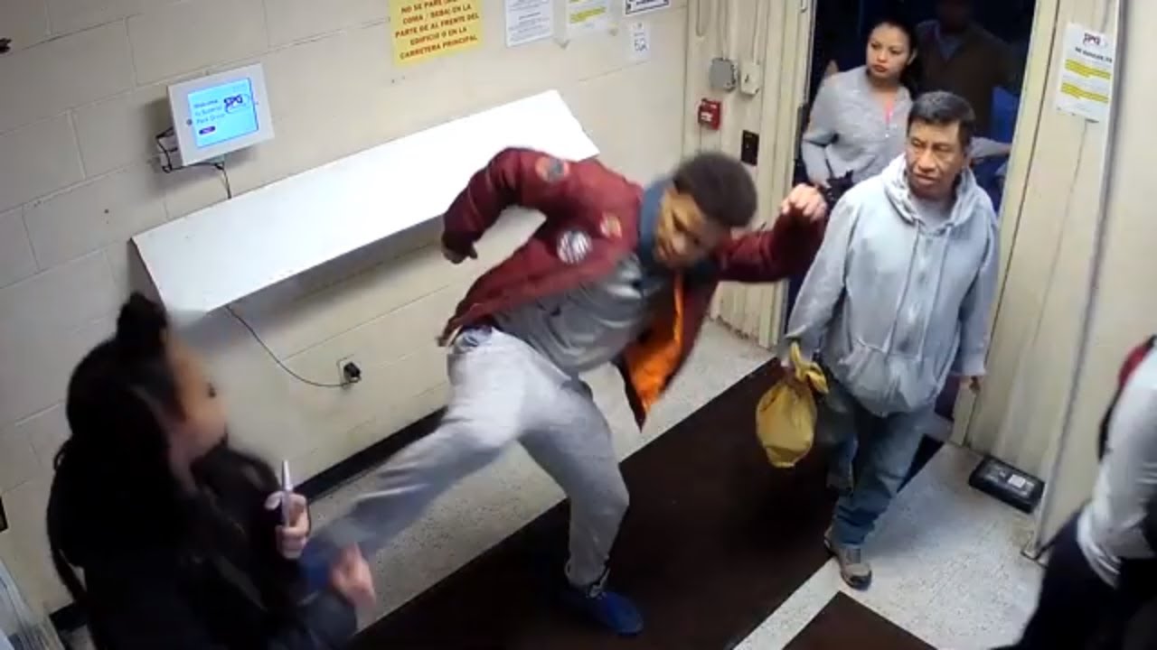 Dramatic Video: Domestic Violence Suspect Released From Jail Under New Law After Beating Girlfriend