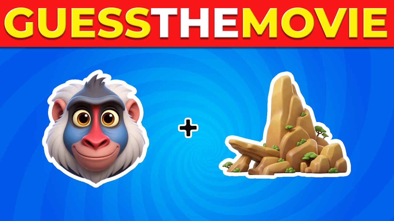 Угадайте 60 мультяшных фильмов с помощью эмодзи 🎬🍿