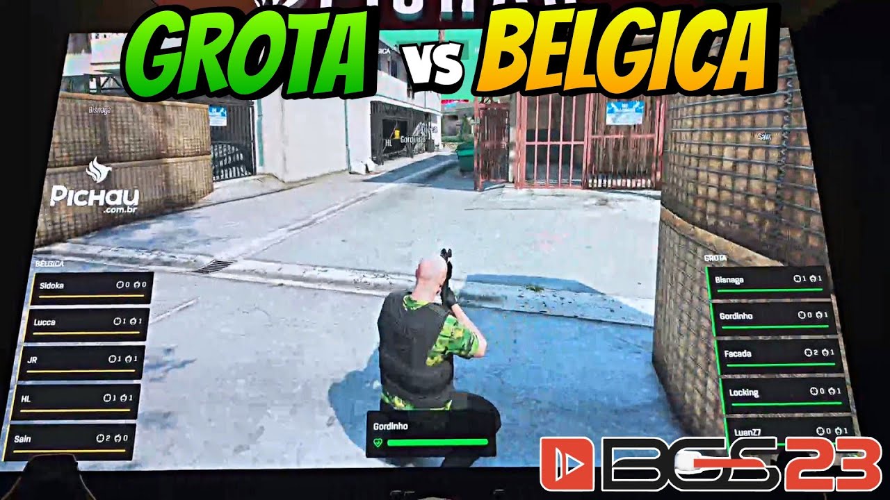 GROTA x BELGICA NO PRESENCIAL DA BGS 🔥 FOI AS PARTIDAS MAIS INSANAS DO PRESENCIAL?😱| COMPLEXO CLIPES