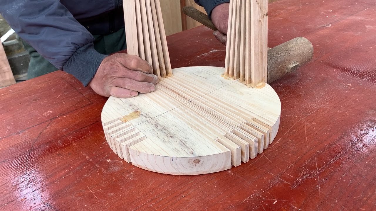 Amazing Craft Wood Design And Processing Ideas // Creative And Extremely Unique Outdoor Wooden Chair