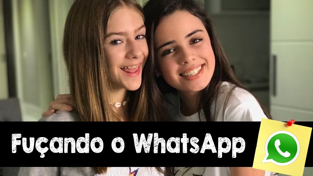 Fuçando o WhatsApp ft. Bela Benite || Valentina Schulz