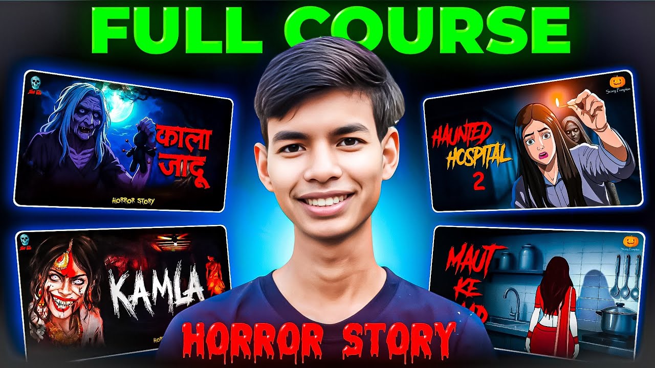 Make Viral AI Horror Story Video | Free Unlimited 🔥 | Full Course | Horror Story Kaise Banaye