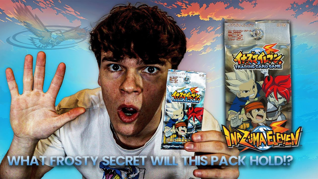 Open These Japanese Inazuma Eleven IE05 First Edition Pack With Us! 🎴⚡