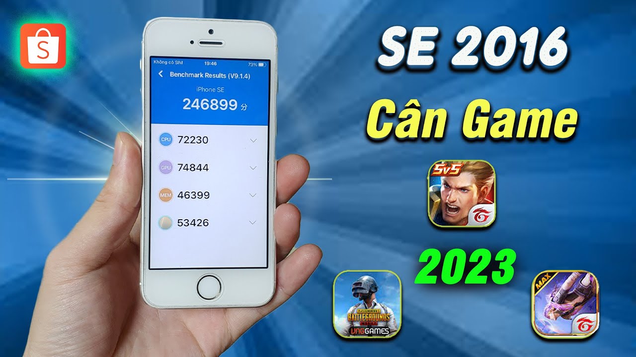 SE 2016 - Smartphone nhỏ nhất, hiệu năng tốt nhất Cân Game thế nào năm 2023 ?