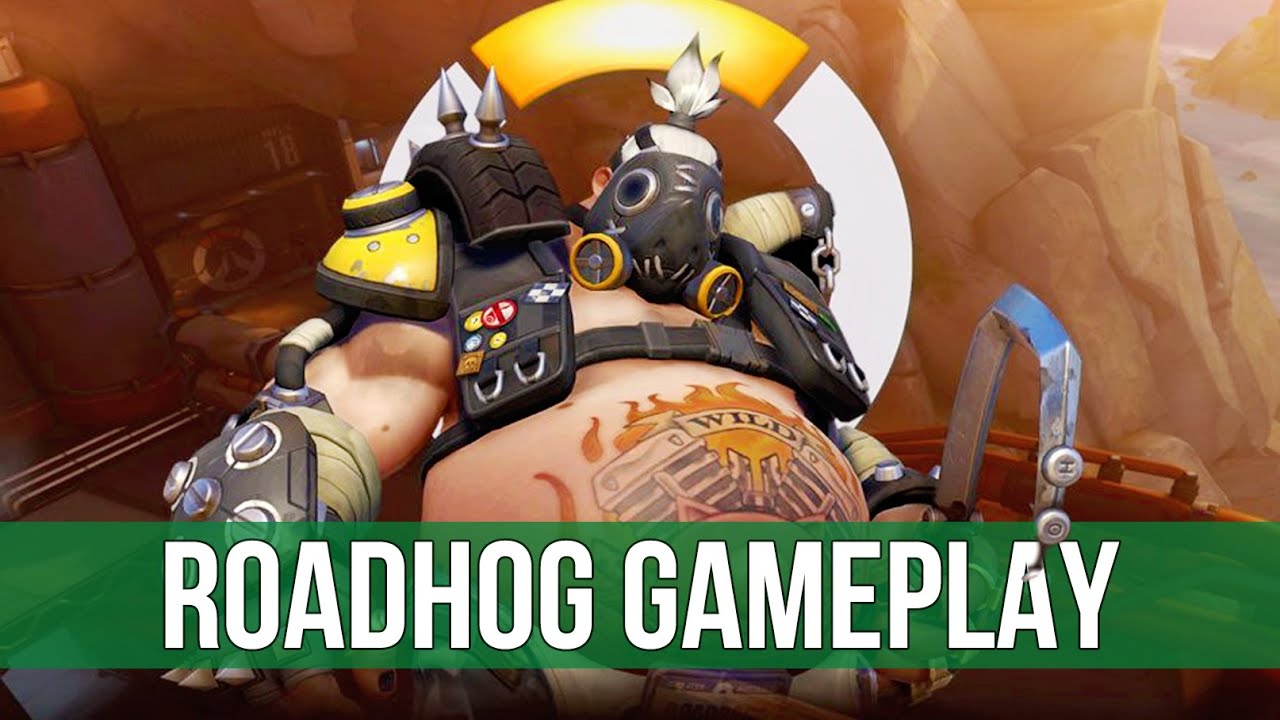 Overwatch Beta: Roadhog Gameplay!