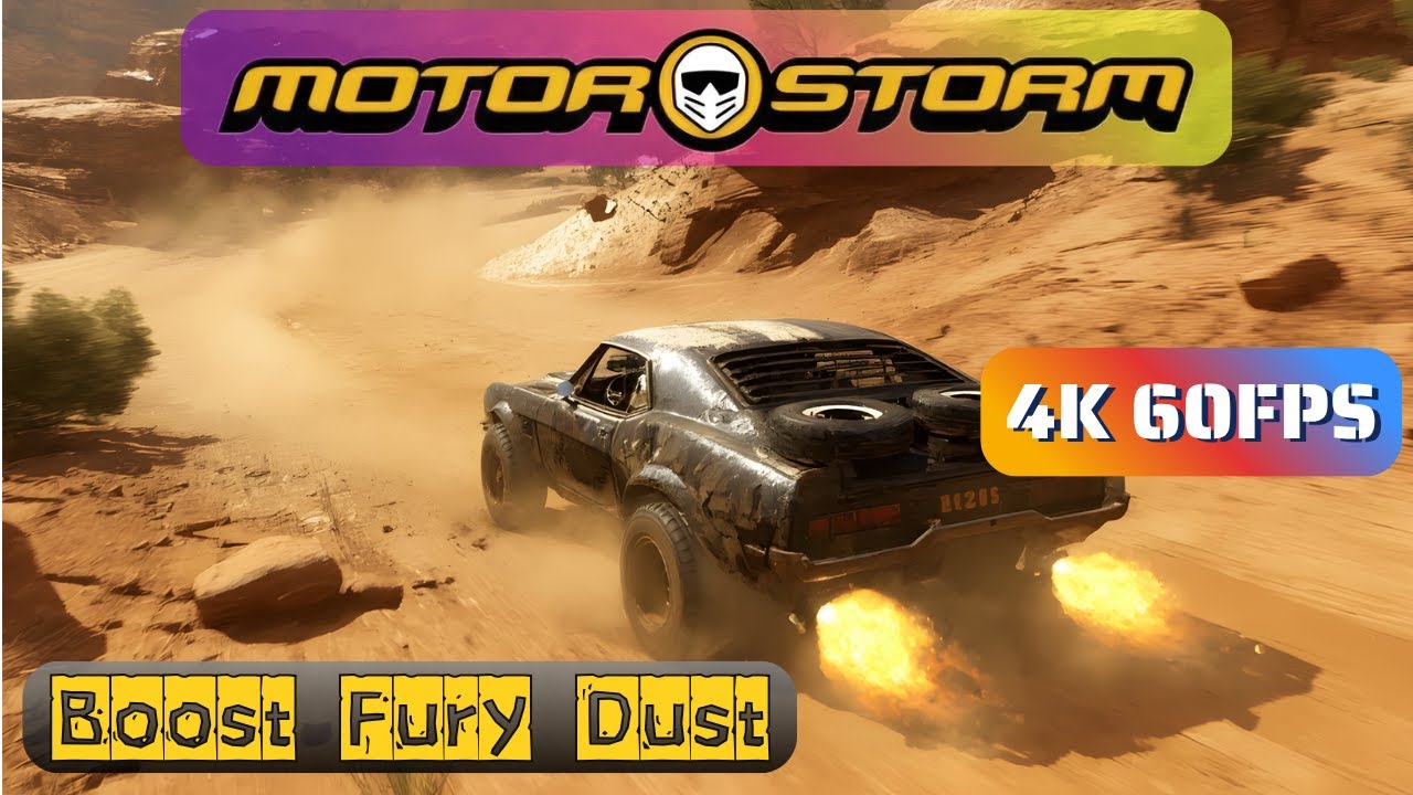 MotorStorm Race4 | 4K 60FPS +Reshade | RPCS3 Ps3 Emulator |