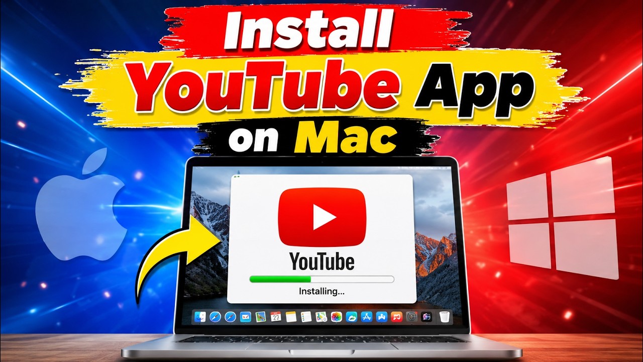 How to Download & Install YouTube App on Mac and Windows | Easy Step-by-Step Tutorial