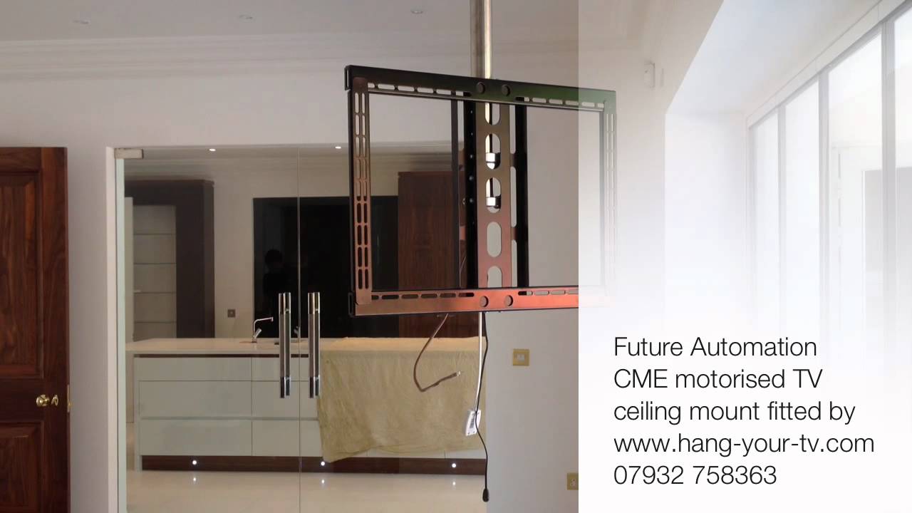 Future Automation Motorised TV Ceiling Mount