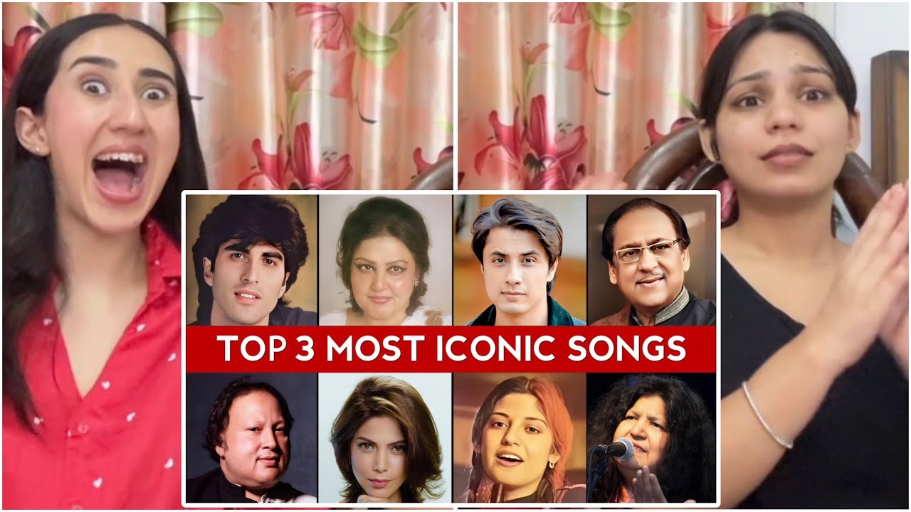 Indian Reaction to the Top 3 Most Iconic Songs by Pakistani Singers (Part 1)