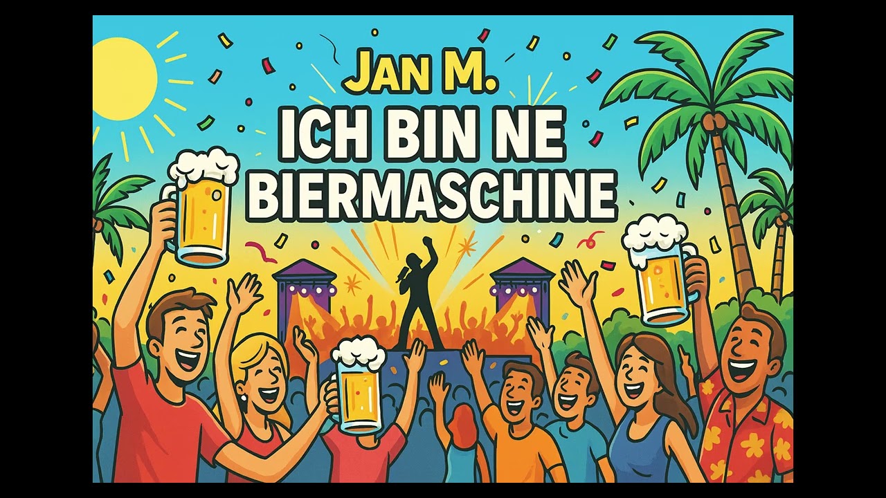 Jan M. -  Ich bin ne Biermaschine ( Party Edition ) @ballermannhits