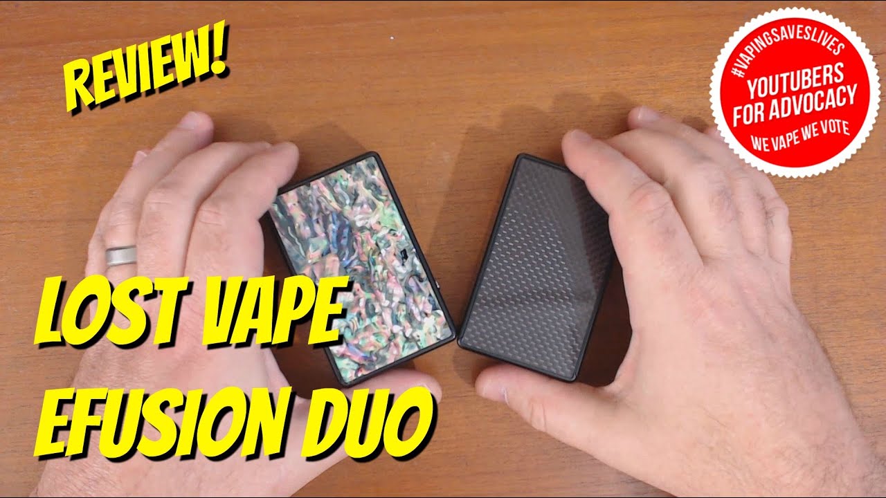 Review: Lost Vape Efusion DUO Abalone Goodness!