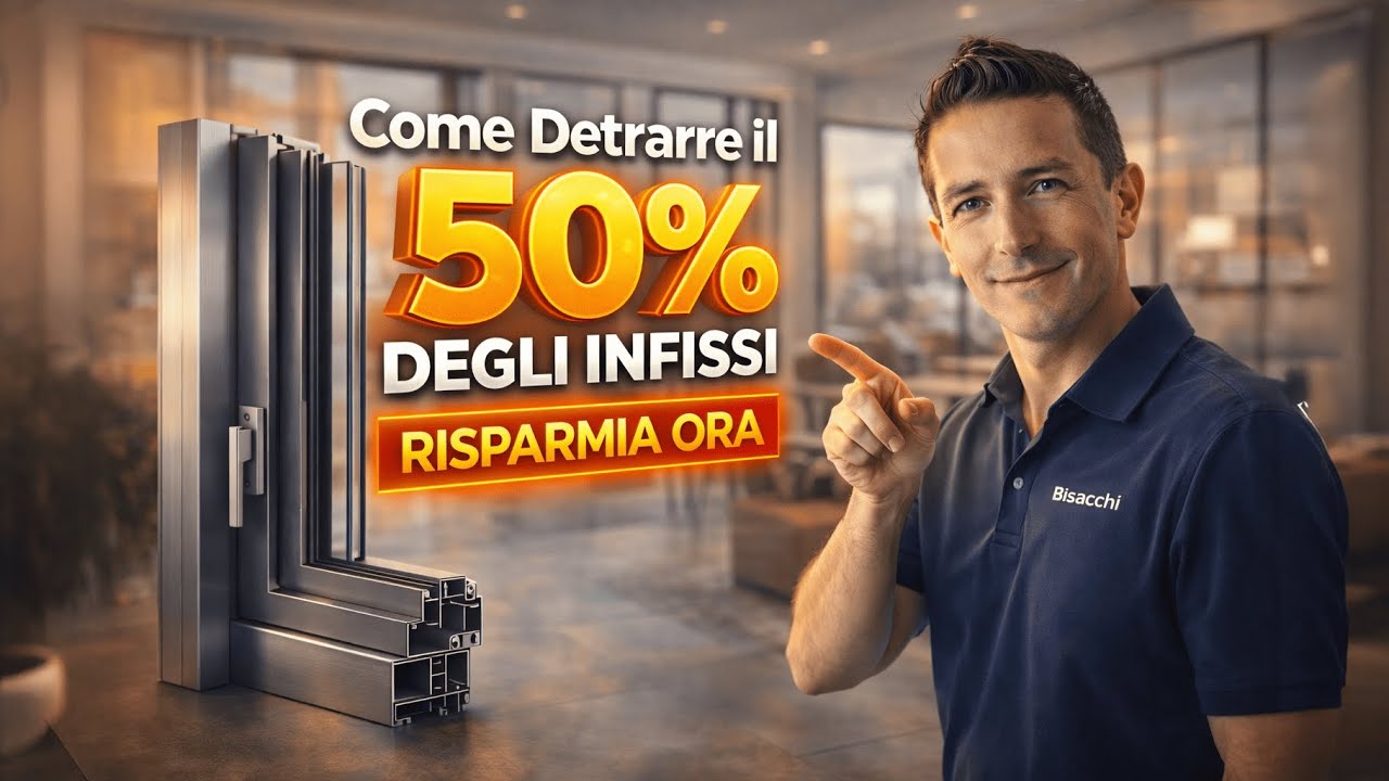 Come Detrarre il 50% degli Infissi nel 2026: La Guida Definitiva di William Bisacchi