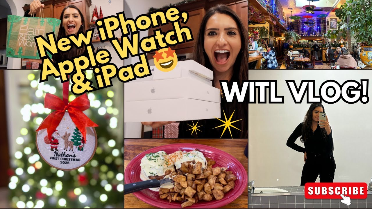 ЗАНЯТА! iPhone 17, новый iPad и 🍏Watch! Походы по магазинам, готовка, планирование Рождества и МН...