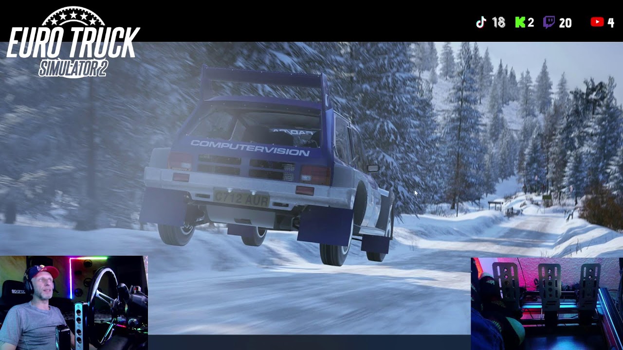 Rally Action mit Stahlwasser