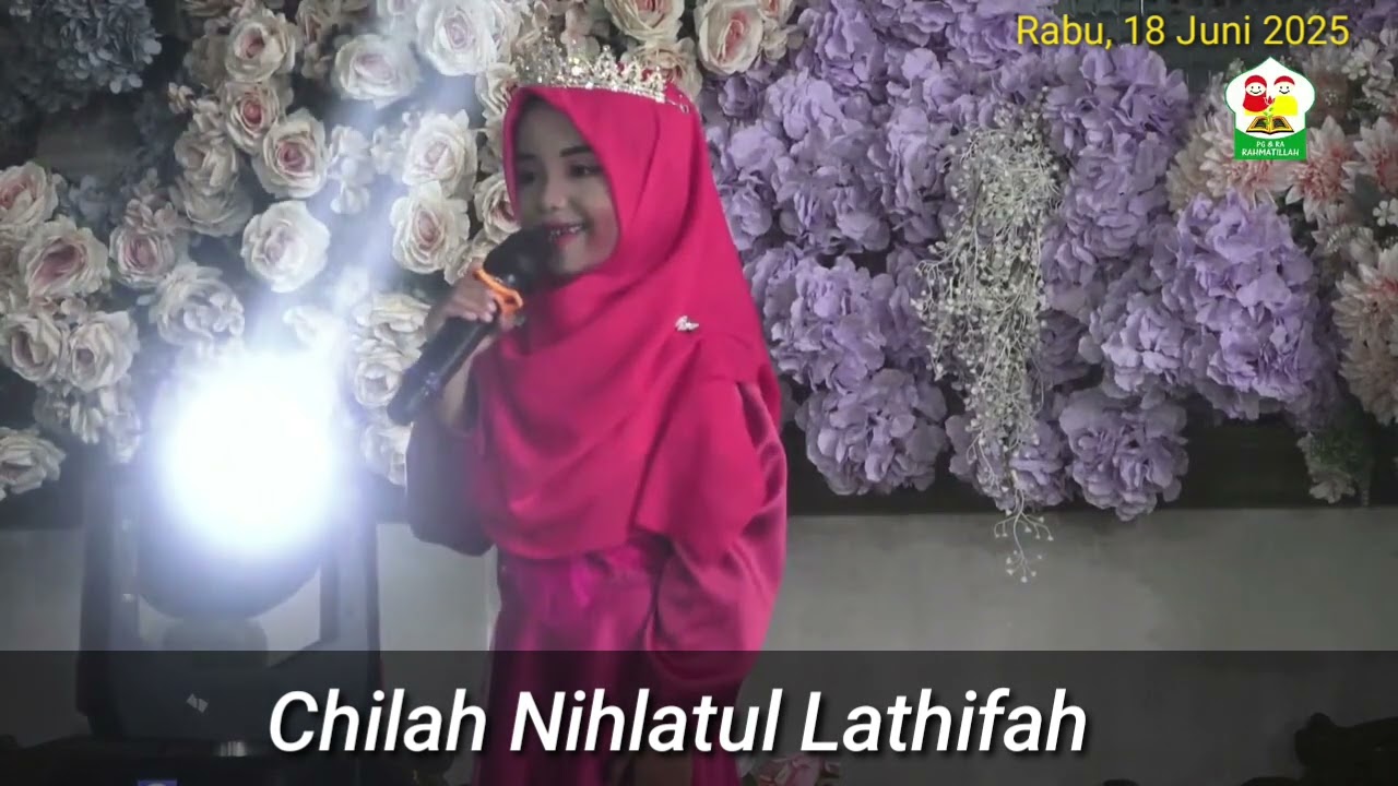 Da'i cilik tema Menghormati Guru, Ananda Chilah PG-RA Rahmatillah Sidoarjo