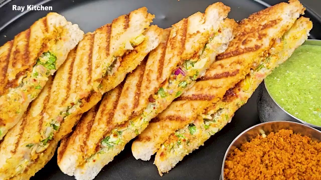 Crispy Veg Toast Sandwich Recipe in 5 minute | कॉलेज कैंटीन स्टाइल कुरकुरा सैंडविच | Easy & Tasty