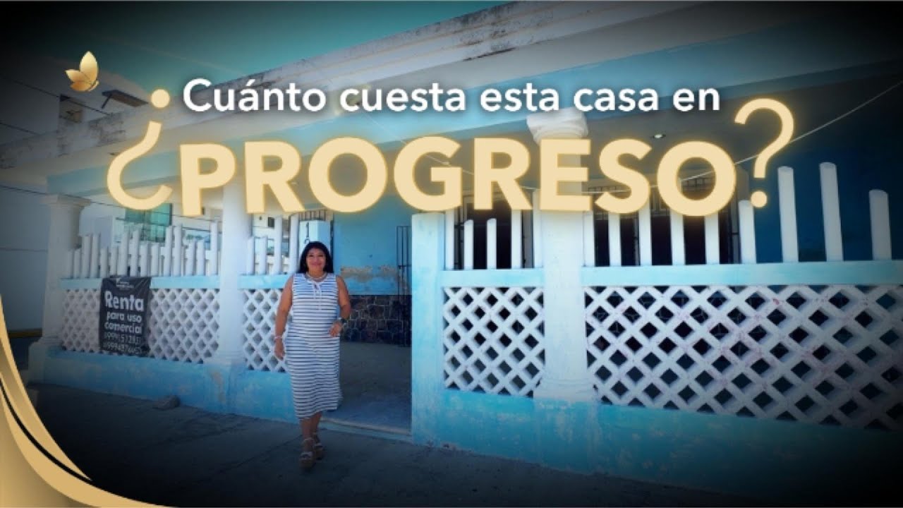 ¿Cuánto cuesta esta casa en Progreso? | Grupo Inmobiliario Mérida