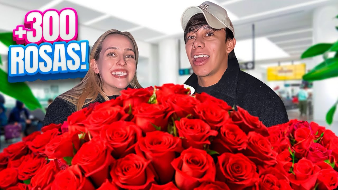 300 ROSAS🌹PARA EL AMOR DE MI VIDA | SORPRESA A MI NOVIO | FT @Sonrixs 💕 #kimrixs