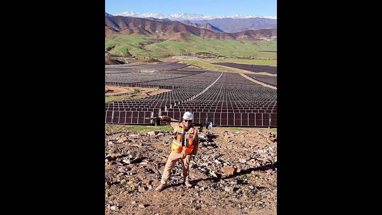 Construccion de Plantas fotovoltaicas, Topografo Martin Leiton La Serena Chile. CEO Compadrones
