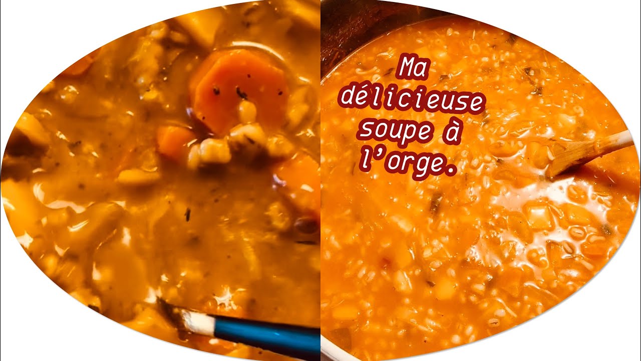 Soupe à l’orge!