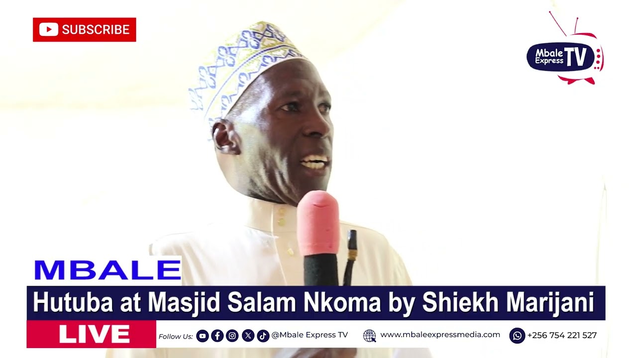 Today's Hutuba at Masjid Salam Nkoma part one 